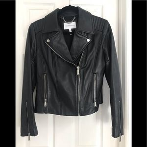 BCBG leather jacket